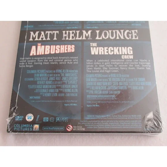 SEALEDMatt Helm Lounge (Silencers/Wrecking Crew/Ambushers/Murderers Row) DVD